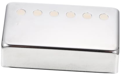 Garneck Metallabdeckung für Humbucker-pickups Schutzdeckel Gitarren-tonabnehmer Kupferfarbene Pickup-abdeckung mit Sechs Löchern