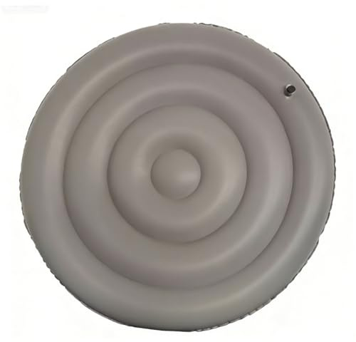 Xoeryoy 145 cm aufblasbare Whirlpool-Abdeckung, runde Whirlpool-Abdeckungen für Whirlpools im Freien, energiesparender und staubdichter PVC-Deckel, Ersatz für Wannenzubehör ;1 ;1