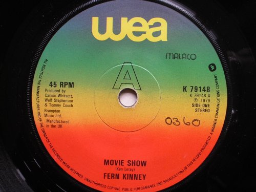 Kinney, Fern Movie Show 7 WEA K79148 EX 1979 there is handwritten number on label and 2mm drill hole in label rim