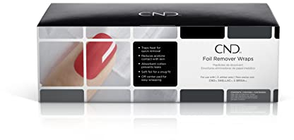 CND Shellac Foil Remover Wraps, 1er Pack (1 x 250 Stück)