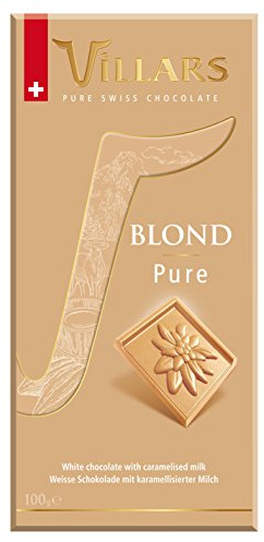 Villars Chocolat blanc Blond pur la tablette 100 g