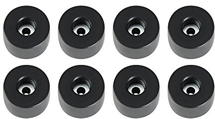 Adam Hall Hardware 4911 M8 AH - Lot de 8 pied caoutchouc 38 x 25 mm en sachet