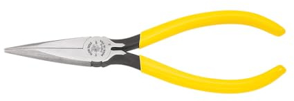 Klein Tools D301-6 Pliers, Standard Needle Nose Pliers, 6-Inch