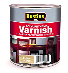 Rustins Polyurethane Varnish Clear Gloss 250ml