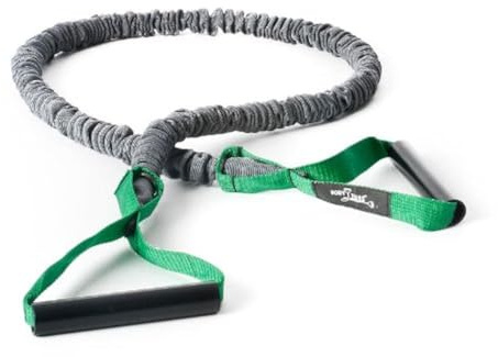 DITTMANN Premium Body Tube Expander Fitnessband Nylonummantelung grün/mittel