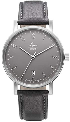 Laco Reloj de pulsera Chemnitz – Fabricado en Alemania – Automático, resistencia al agua 5 ATM, Damen, Correa