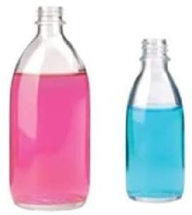 neoLab Enghals-Schraubflasche ohne Schraubverschluss, Klarglas, DIN 28, 1000 ml