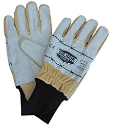 Solidur GA01 - Gants de Travail en Cuir En388 3234 - Confort et Sécurité Exceptionnels - Protection des Artères en Cuir - Taille T8