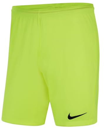 Nike Herren M Nk Df Park Iii Nb K Shorts, Volt/Black, L EU