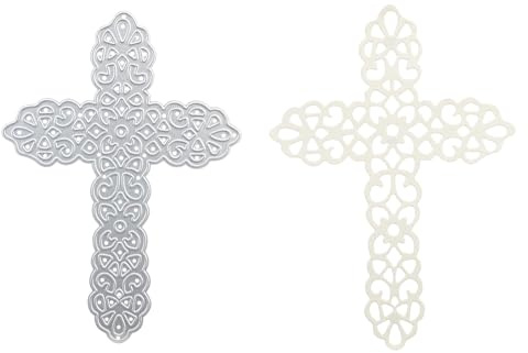 Stanzenshop Großes Kreuz Stanzschablone Kreuze Kommunion Konfirmation Stencil