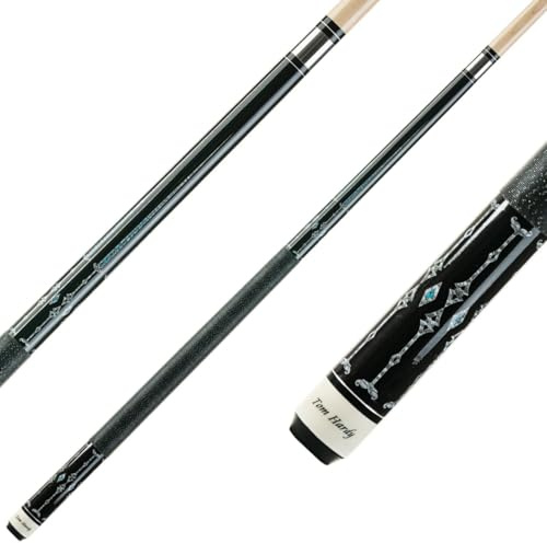 Hardy Pool Billard Queue TH-Serie 1-5, Billardqueue aus hochwertigem Ahornholz, Cue Länge 147cm, 13 mm Le Pro Klebeleder, Feingewinde, Edelstahl-Joint