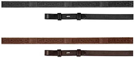 Shires Velociti Rapida Lederzügel mit Sicherheitsgriff, 137 x 1,6 cm, Schwarz