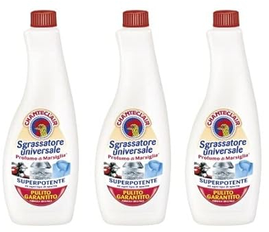 Chanteclair Recharge dégraissant universel au parfum de Marseille, lot de 3 x 600 ml