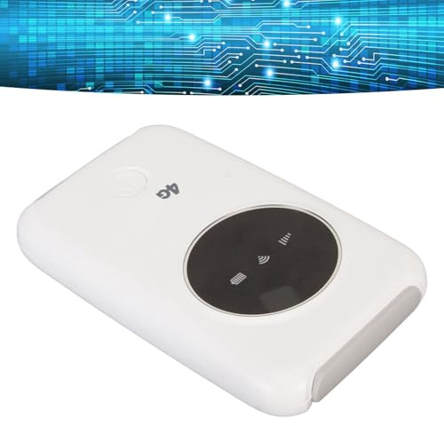 4G LTE USB WLAN Modem, Tragbarer 4G Router mit SIM Kartensteckplatz, 300 Mbit/s Reise Hotspot Router Entsperrt, Netzwerkadapter, Teilen Sie Bis zu 10 WLAN Benutzer