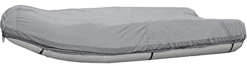 Genikeer Boot Abdeckplane Schlauchboot - Bootspersenning Bootsabdeckung Persenning Schlauchboot Wasserdicht Aus 210D Oxford - Bootsplane Abdeckplane Für V-Rumpf Ruderboot Angelboot Paddelboot Zubehör