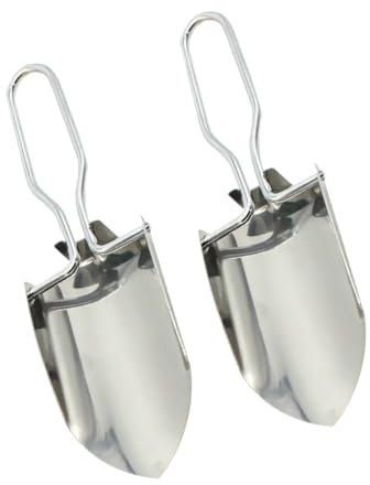 VINTORKY 2piezas Herramientas De Jardinería Espátulas Inoxidable Pala para Plantar Flores Kit De Herramientas Manuales