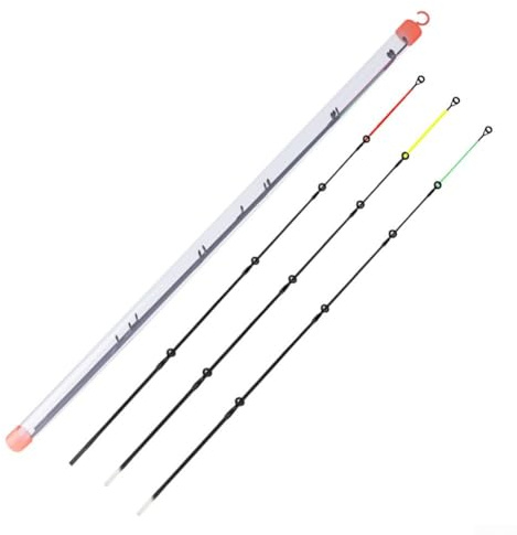 Zoegneer MLH Feeder Karpfenrute Top Tip austauschbare Angelrutenspitze, L-verstellbar, M-verstellbare Feederrute, Langstreckenguss (356)