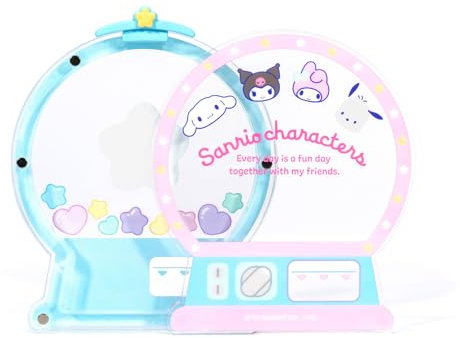 Kuitmor Cute Capsule Machine Thumb Grip Storage Box for Switch/Lite/OLED, PS4/PS5, Xbox-Clear Magnetic Storage Case for Joystick Button Caps - Acrylic Material
