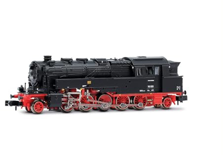 Arnold HN2597 DR, Dampflokomotive 95 021, kohlebefeuert, mit umgebautem Sandkasten, Epoche III, Schwarz/Rot