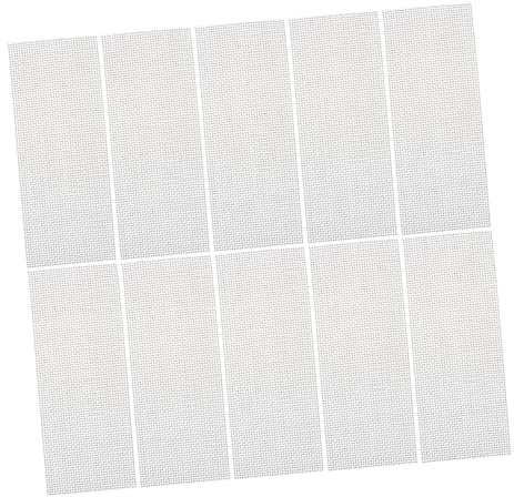 ARTSEWPLY 10PCS Stainless Steel Fish Tank Moss Mesh with Aquatic Wall Mesh for Aquarium Plant Growth and Easy Installation Multipurpose Aquatic Moss Holder for Aquarium Decoration