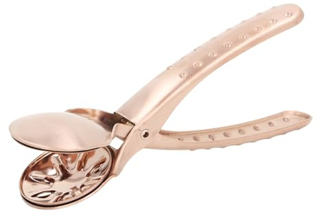 RASTKY Pince Casse-noisette en Forme de Croix, Ouvre-châtaigne en Acier Inoxydable 304, Opération Facile pour Toutes les Tailles de Châtaignes, or Rose