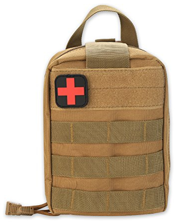 VGEBY1 First Aid Kit Military, Outdoor Erste Hilfe Tasche Notfalltasche Medzinische Hilfe fur Outdoor Aktivit Ten wie Camping Radfahren Klettern Wandern First Aid Kit
