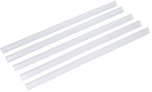 Durable DUPG2901-19 Klemmschiene, transparent, 100 Stück