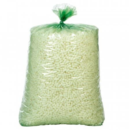 BB-Verpackungen 2x 300 Liter BIO-Verpackungschips SMALL (2 Beutel) | antistatisches Füllmaterial, leichte Polsterchips und 100% biologisch abbaubar