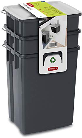 CURVER Conjunto de cestas de clasificación de 2x10l + 6l Marca