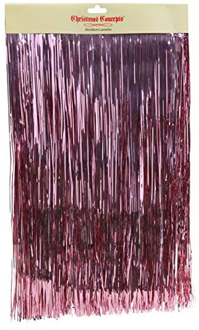 Christmas Concepts® Shiny Lametta – Christbaumschmuck (Blush Pink)