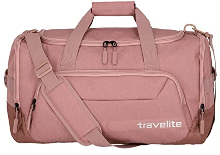 travelite Reisetasche Weekender, Kick Off, leichte Handgepäck Reisetasche für Urlaub und Sport, Schwimmbad, Klinikaufenthalt, 50 cm, 45 Liter