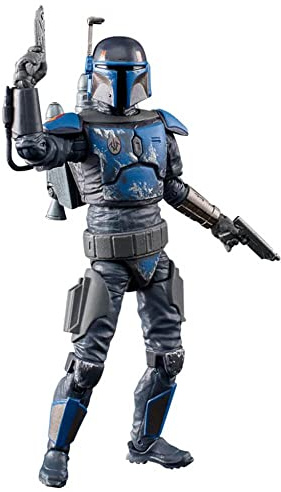 Star Wars Hasbro The Vintage Collection Mandalorian Death Watch Airborne Trooper, 9,5 cm große Figur The Clone Wars, für Kinder ab 4, Multi, F5630