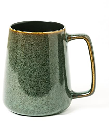 Grandi Tazze Da Caffè In Ceramica, 24 Oz / 700ml Tazze Extra Large, Per Cappuccino, Latte, Cacao Caldo O Tè Caldo - Regalo Di Vacanza (24 oz Dark Green)