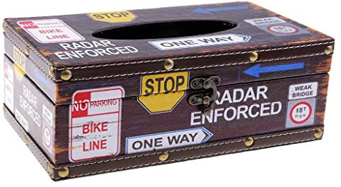 misppro 1 caja dispensadora de pañuelos vintage para cosméticos, de madera – Guidepost