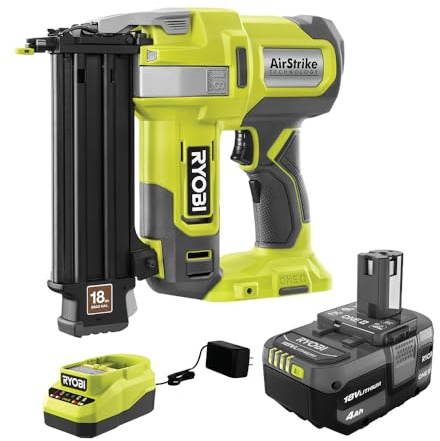 RYOBI ONE+ Cloueuse AirStrike P321 sans fil 18 V avec batterie et chargeur (emballage en vrac)