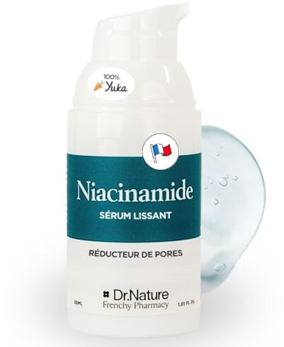 10% Niacinamid + 1% Zink - Niacinamide Serum gegen Hautunreinheiten - Strafft erweiterte Poren im Gesicht und reguliert die Talgproduktion - Fettige, Misch- und empfindliche Haut - Pore Minimizer