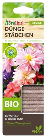 Bio Düngestäbchen, 30 Stück, floraline