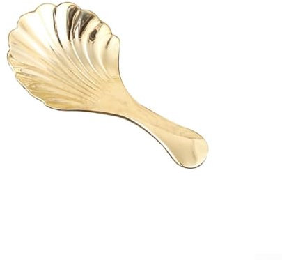 ARMYJY Measuring Coffee Scoop,Brass Tea Scoop Measuring Spoon For Condiments Coffee Tea Leaves Scooping(B)