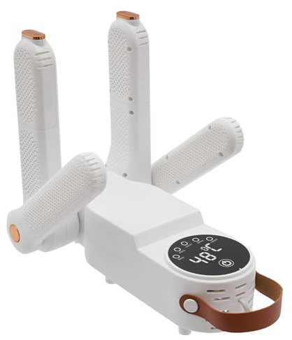 Schuhtrockner,Skischuhtrockner,Elektrisch Fußwärmer,Zeiteinstellung,118,4℉ Heiße Luft Zirkuliert 360°,Schuhe Schnell zu Trocknen,Vier Halterungen