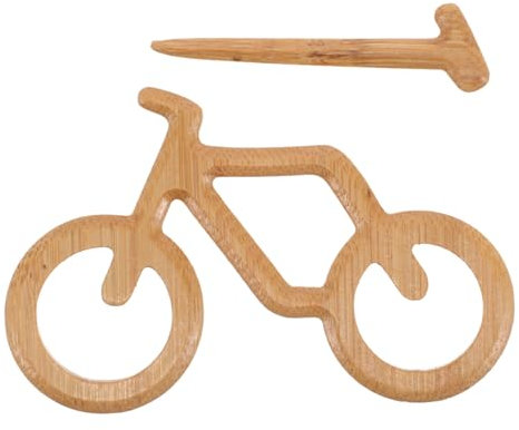 GOOHOCHY Broche De Bois Décoration De Artisanaux Rétro Soi-même Accessoire Vestimentaire Créatif Pour Vêtements Et Chapeaux