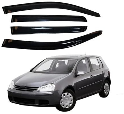 SASFZ Regenabweiser Für Golf 4 Für MK4 Fließheck 1997-2003 Auto Styling Zubehör Fenster Visier Deflektor Wind Schild Schutz Auto Windabweiser(Tippe A)