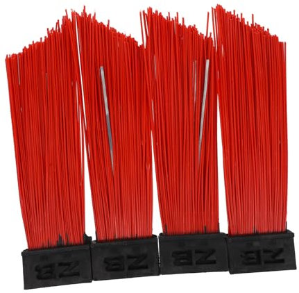Alipis 4pcs Sanitation Cleaning Brush Broom Head Push Broom for Garden Mops Remover