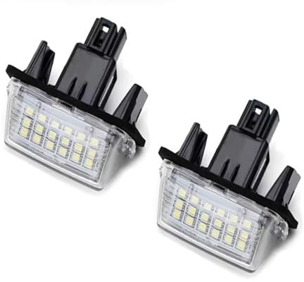 Nessun Errore Luce Targa Auto LED Bianco Numero Targa Luci Per Citroen Per C3 Per C4 Per C5 Per BERLINGO 2002 2003 2004 2005 2006 2007 2008 2009