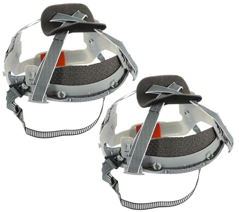 SOIMISS 2 pièces Doublure Casque Chantier Respirant Protection Antichoc et Ventilée pour Hommes Travaux Extérieurs