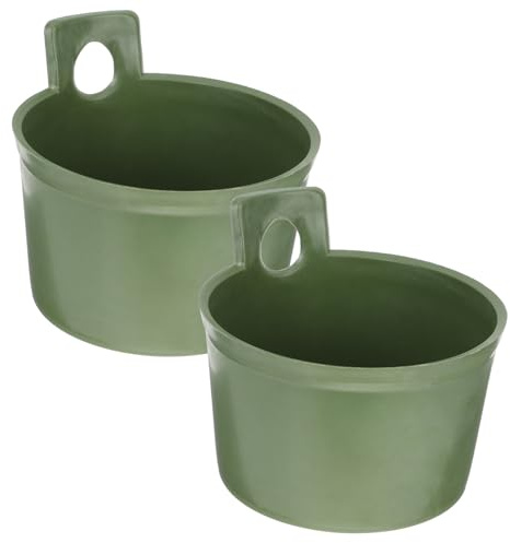 MOTHNUR 2 pezzi Mestolo per Irrigazione da Giardino in Plastica Resistente Cucchiaio per Acqua e Concime Multifunzione per Annaffiare Piante e Versare Fertilizzanti all Aperto