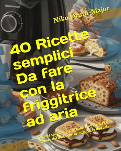 40 Ricette semplici Da fare con la friggitrice ad aria: Ricette salvacena, croccanti e senza stress: il gusto del fritto con la leggerezza dell’aria.