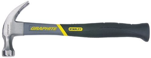 Stanley 51-447 20-Ounce Jacketed Graphite Checkered Face Framing Hammer