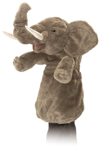 Folkmanis Elephant Stage Puppet, Multi, 1 EA
