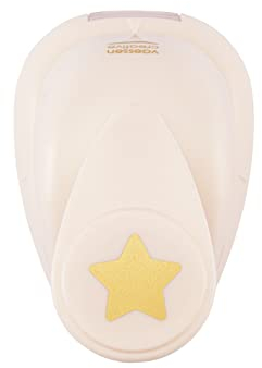 Vaessen Creative Craft Paper Punch - Star - 1,5 x 1,5 cm - Circle Cutter for Crafting and Card Making