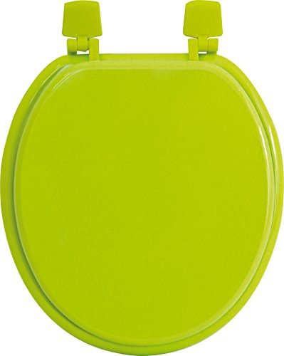 TENDANCE Abattant WC MDF Vert anis 46,8 x 37,5 x 30 cm